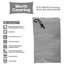 Grey Divide Outdoor Stacked Chairs Cover &nbsp;